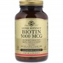 Биотин, Biotin, Solgar, 5000 мкг, 100 капсул 314