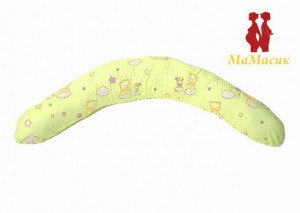 Подушка "Банан" 2в1 беременность+кормление (холофайбер) 71512