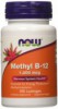 Вітамін В12, Methyl B-12, Now Foods, Метил, 1000 мкг, 100 льодяників 0495