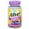 Витамины для беременных, Alive! Prenatal, Nature's Way, 75 таблеток 124380