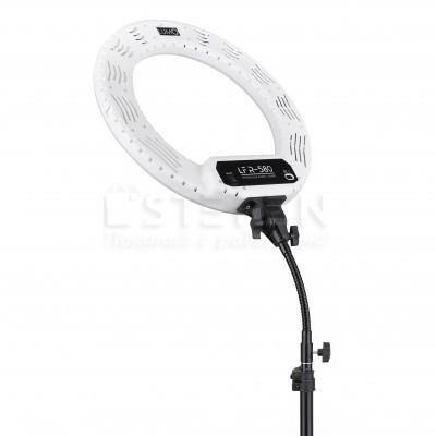 Гибкий усиленный штатив-переходник LUMO™ для вращения кольцевой LED лампы со штативом на 360° 356798  4