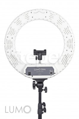 Кольцевая лампа со штативом LUMO SLIM NEW™ | 100 Ватт | для съемки видео, макияжа, блога купить дешево в Украине (Киеве)