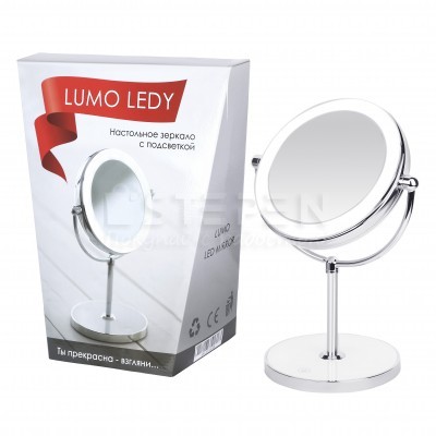 Купить LUMO LEDY™ |  Настольное косметическое зеркало для макияжа с подсветкой (Киев, Украина) 356789 1