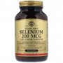 Селен (Selenium), Solgar, 200 мкг, 250 таблеток SOL-02558
