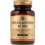 Астаксантин, Astaxanthin, Solgar, 10 мг, 30 гелевых капсул SOL-36204
