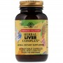 Травяной комплекс для здоровья печени, Herbal Liver Complex, Solgar, 50 капсул SOL-04172